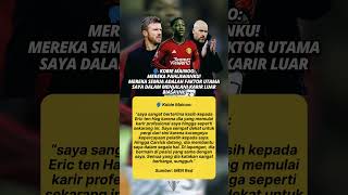 Koobie Maino: "Terima kasih Carrick dan Erik Ten Hag #shorts #football