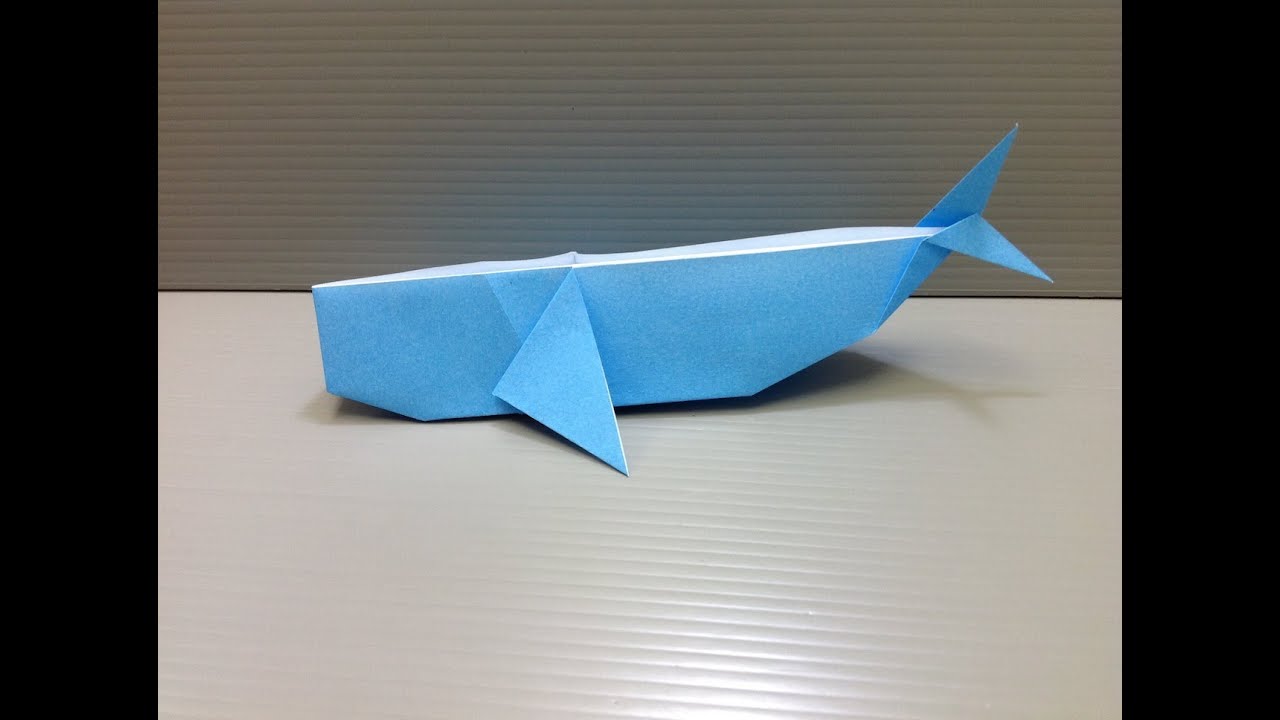 Whale Origami 1