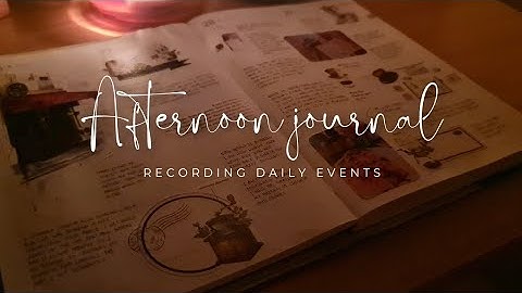 Journaling until sundown using take a note planner A5