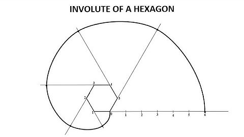 TD - INVOLUTE OF A HEXAGON