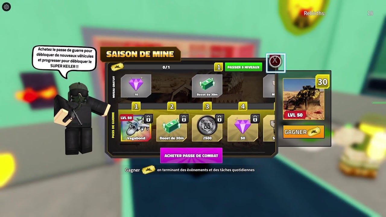 Magnat de la guerre svp des vehicul et medaill