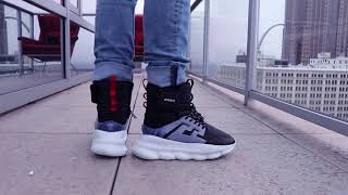 Versace Chain Reactions ON FEET!! - YouTube
