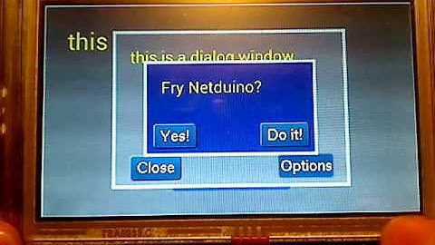 Cet MicroWPF - Windowing demo