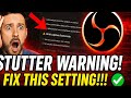 OBS Limit Capture Framerate ON vs OFF Stuttering with VRR and High Capture Framerate