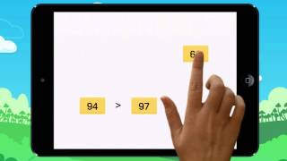 Putting 3 numbers in the right order. Example 1