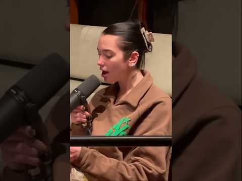Dua Lipa’s Intimate Studio Moment #dualipa