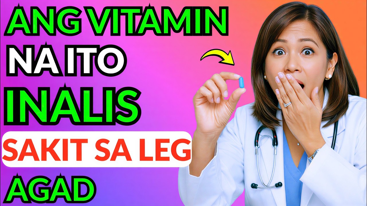 Kung ikaw ay 60, 70 o 80 taong gulang, ang bitamina na ito ay agad nagpapalakas ng iyong mga binti.