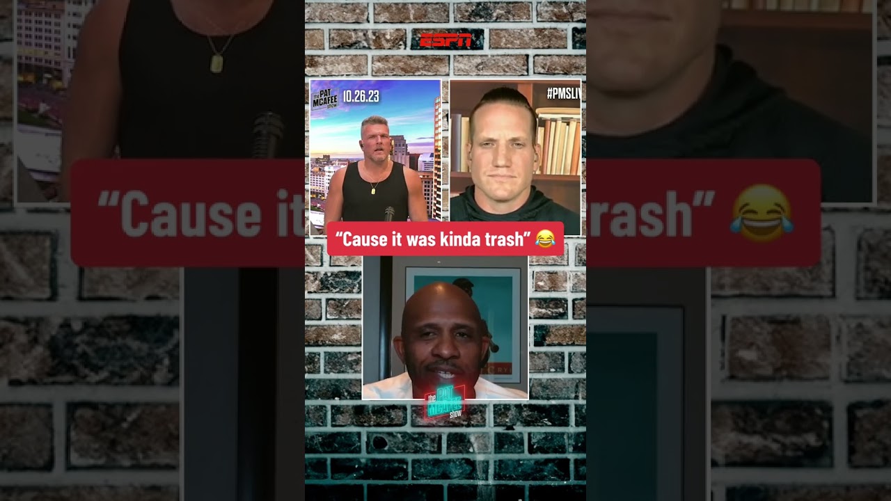 WATCH: The Pat McAfee Show wants to see more knuckleballs 🌀⚾️ #shorts