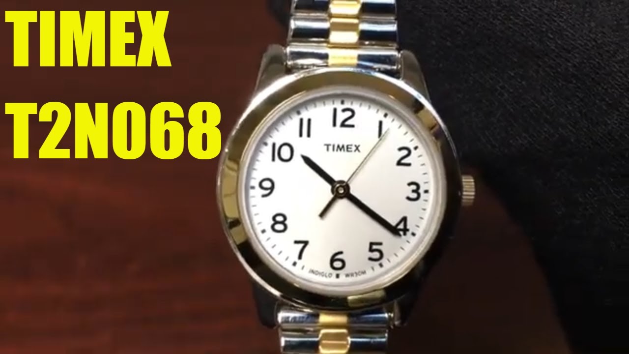 Timex T2N068 Women\'s Essex Avenue Two Tone Expansion Band Watch Timex T2N068 Women main image 2