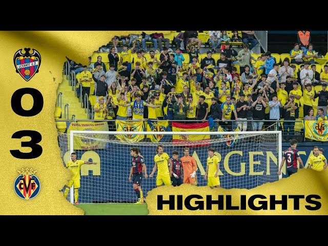 Highlights Villarreal B 0-3 Levante | LALIGA Hypermotion