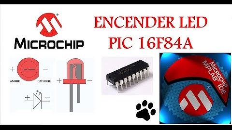 MPLAB 1, ENCENDER LED CON BOTON Y PIC16F84A LENGUAJE ENSAMBLADOR