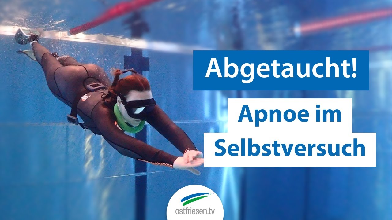 Abgetaucht! Apnoe im Selbstversuch #ostfriesland #tauchen