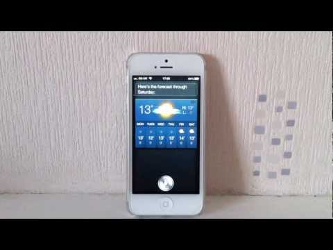 IPhone 5 Siri IOS 6 Question To Ask