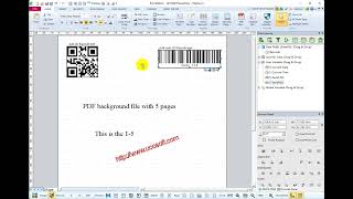 Add Variable Barcodes to PDF File