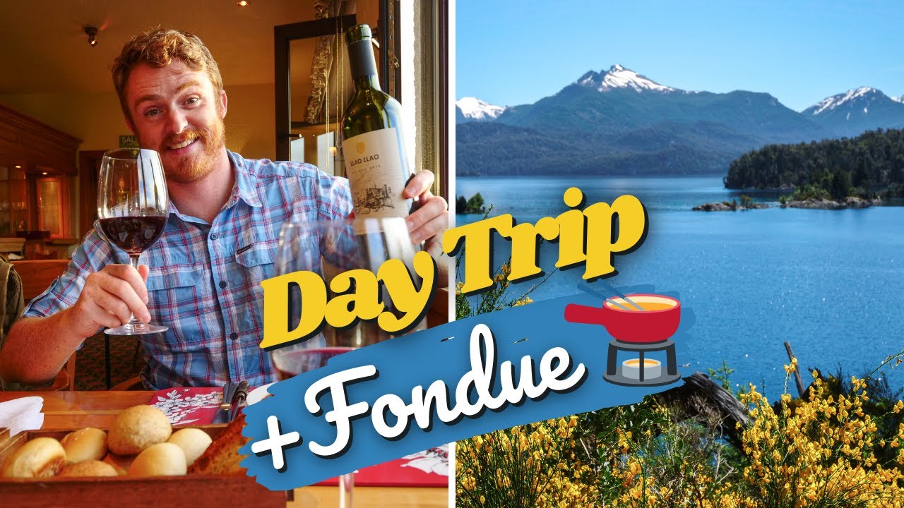 BARILOCHE DAY TRIP: Nahuel Huapi BOAT CRUISE 🛥️ + FONDUE FOR TWO at Llao Llao Hotel in Argentina! 🫕