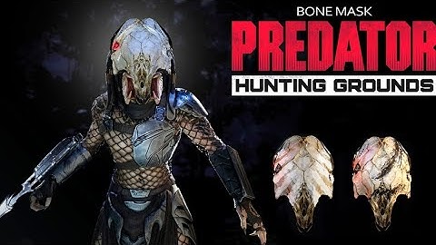 A NEW BONE MASK FOR PREDATORS!(Predator hunting grounds).PATCH 2.42!!