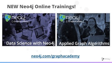 Data Science With Neo4j and Applied Graph Algorithms Trainings Overview