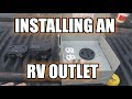 Installing an RV Outlet