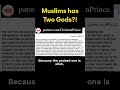 Muslim learns he has 2 gods in islam islam allah muhammad quran religion jesus christian