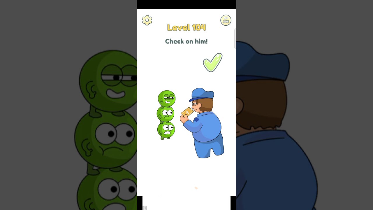 Erase Puzzle Delete imposter Part level 100 To 135 Solution 