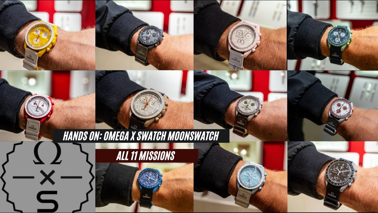 Unboxing the @OMEGA x @swatch MoonShine Gold MoonSwatch! - YouTube