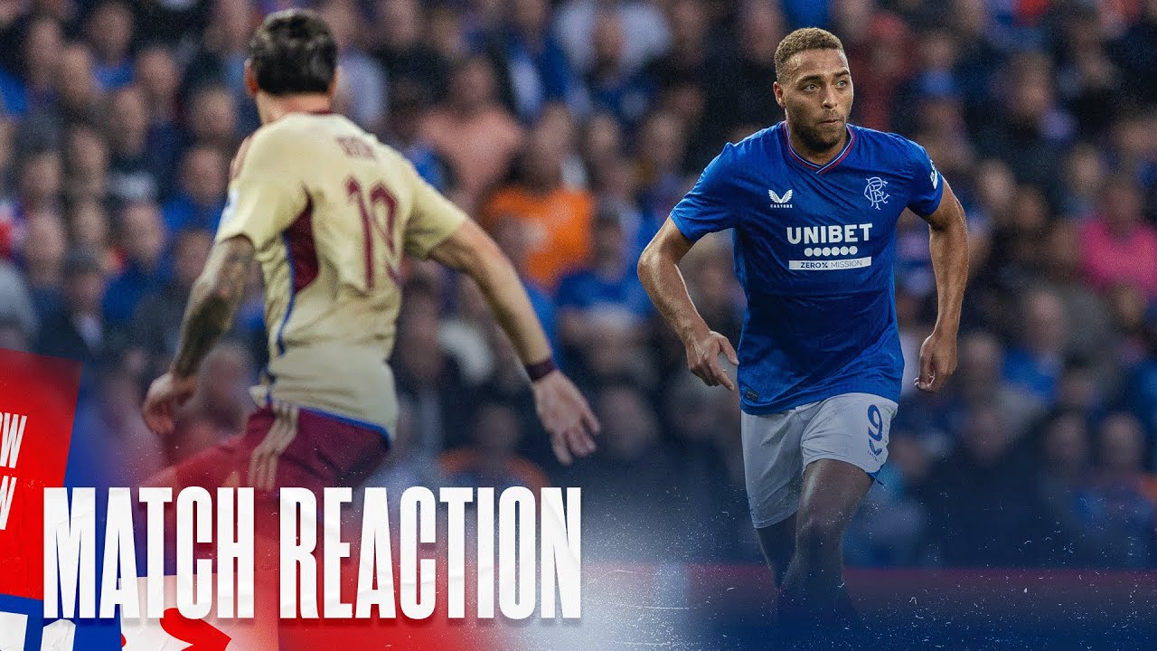 REACTION | Cyriel Dessers | Rangers 2-1 Servette