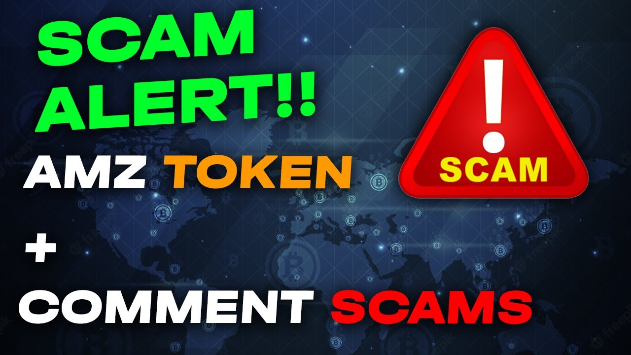 Amazon AMZ Crypto Scam + YouTube Comment Scams To Watch Out For | AZM500X AZM44X AIT900X ANJ33T
