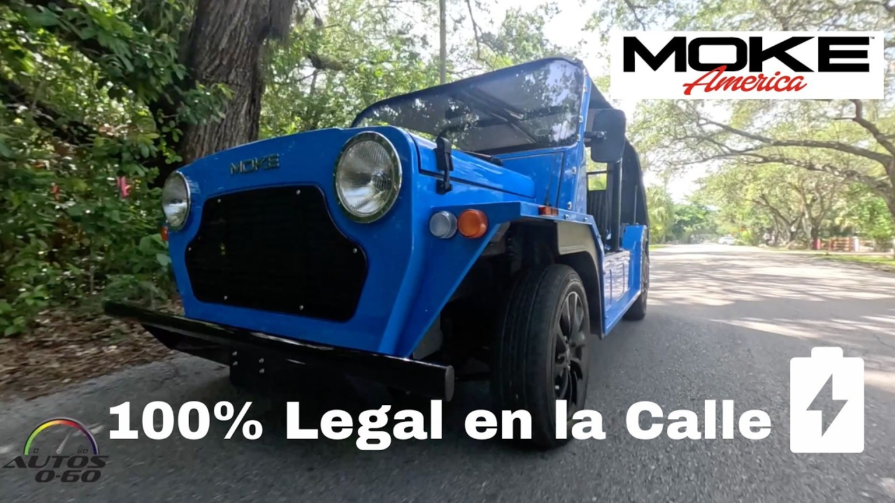 ✅  ¿Imaginas un descapotable eléctrico que combina el alma de un clásico beach car, lujo playero y tecnología del futuro? Eso es el nuevo Moke.

Más rápido, más divertido y totalmente homologado para circular por calles normales. El Moke America ya no es solo un LSV: ahora es un vehículo eléctrico con verdadero carácter en carretera.
Especificaciones técnicas:

Velocidad máxima: 45 mph (72 km/h) – perfecta para integrarse al tráfico
Autonomía: hasta 80 millas (128 km)
Carga: 100% en solo 6 horas en enchufe doméstico 110V
Batería: Litio de alto rendimiento con garantía de 8 años
Precio: Desde $28,975 MSRP (precio final varía según configuración)
Fabricación: Sarasota, Florida – Mayoría de componentes estadounidenses
Cero emisiones • Diseño retro-futurista • Ediciones limitadas

Construido para comunidades costeras y enclaves de lujo como los Hamptons o Malibú, el nuevo Moke America es ágil, fácil de aparcar y absolutamente adictivo de conducir. Silencioso, descapotable y con ese estilo que hace que todo el mundo voltee a mirarlo.

Es diversión pura. Es libertad. Es lujo sin pretensiones.
Más velocidad. Más autonomía. Más sonrisas por kilómetro.
Si buscas un vehículo eléctrico diferente, exclusivo y con alma, este es tu coche.

¿Te gustaría tener uno? Déjame en los comentarios qué color y configuración elegirías.

Visita → mokeamerica.com y reserva el tuyo.


#MokeAmerica #MokeElectric #DescapotableElectrico #CocheElectrico #BeachCar #VehiculoElectrico #ElectricCar #LSV #FloridaMade #LuxuryElectric #CochePlaya #ReviewCoche #AutoElectrico2025 #Moke2025

Moke America
Moke eléctrico
descapotable eléctrico
coche eléctrico legal calle
beach car eléctrico
vehículo eléctrico Florida