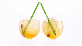 John Cusimanos Apple Champagne Cocktail