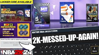 2K Took Away these New Locker Codes BUT You Can Use The Older Locker Codes in NBA 2K24 MyTeam