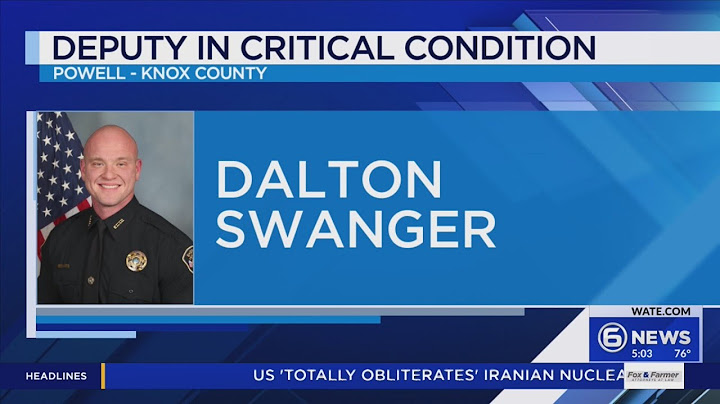 KCSO deputy in critical condition, Powell man charged with attempted murder