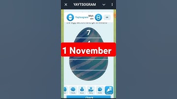 Yaytsogram sponsor cipher code 1 November #yaytsogramcode