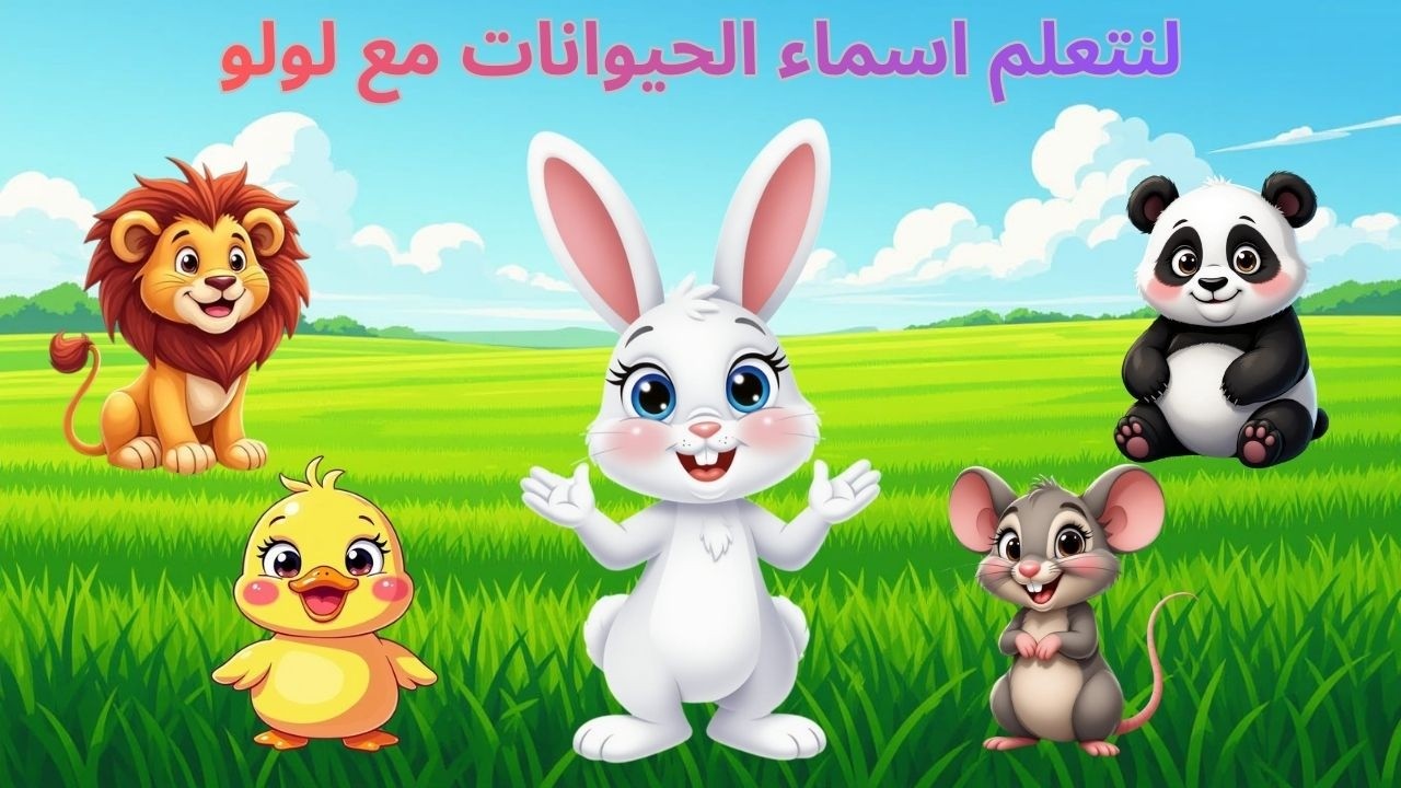 تعليم الارقام و الحيوانات للأطفال