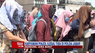 89 Karyawan Pinjol Ilegal Diperiksa di Polda Jabar #iNewsPagi 16/10