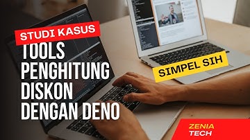 Menghitung Diskon Menggunakan Deno