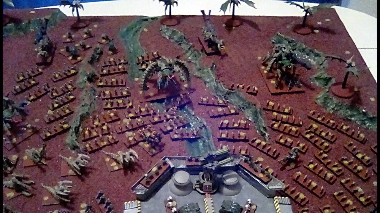 Tyranid EPIC Army Showcase - YouTube