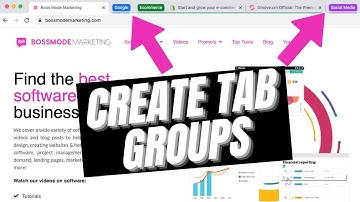 How to Create Tab Groups in Google Chrome & Brave Browsers