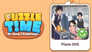 Puzzle Time: Brainy Challenge level 68 | help the little girl secretly the flight Gameplay