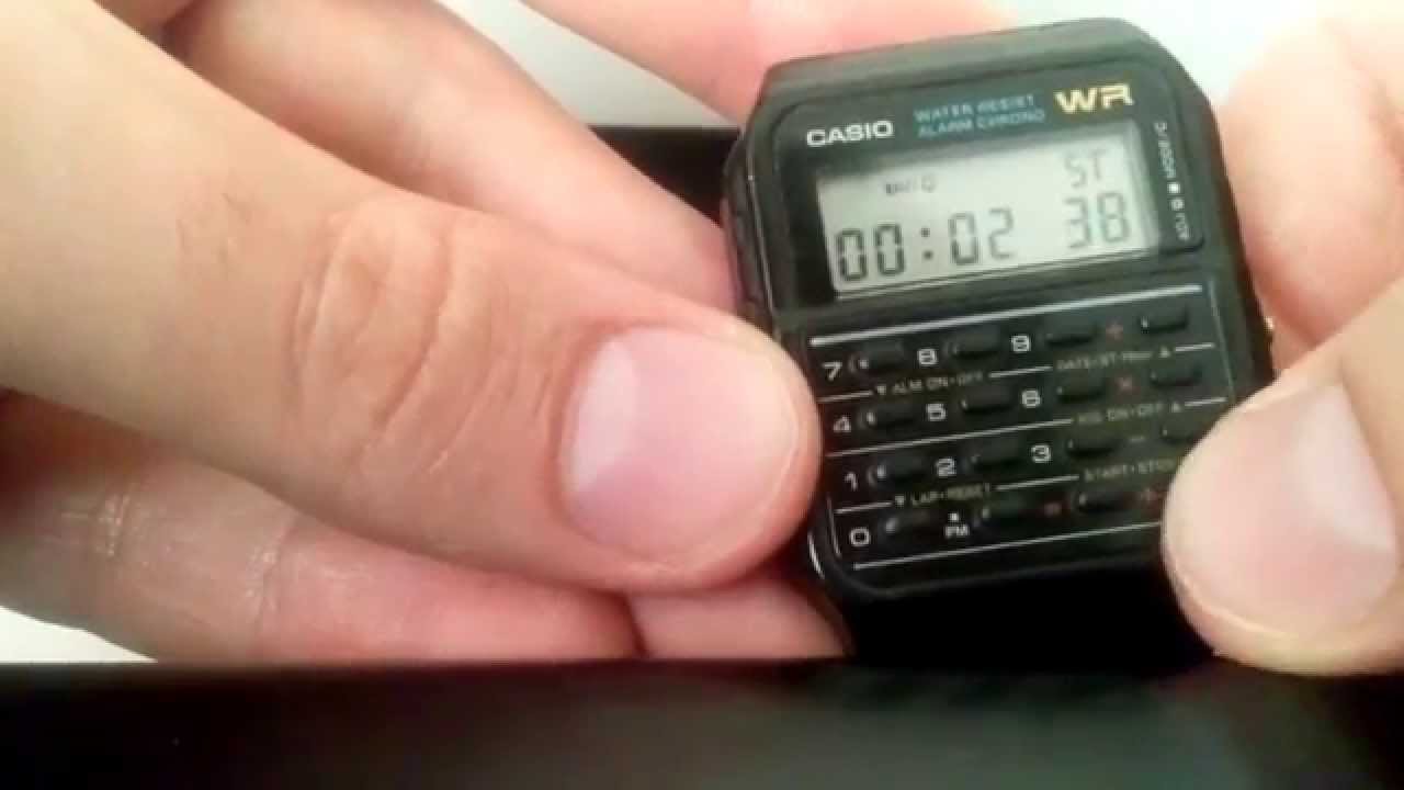 Casio Ca 53w Calculator Watch In Depth Review Youtube