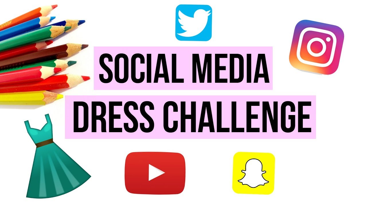 Social Media Dress Challenge YouTube