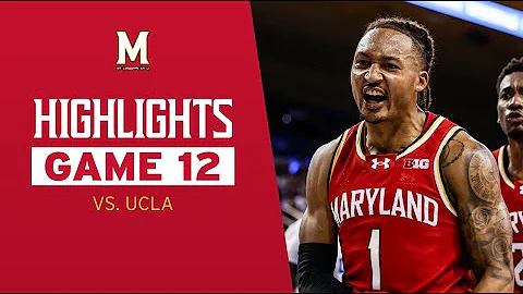 Maryland Men's Basketball Highlights | Maryland 69, UCLA 60