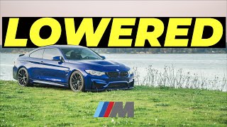 LOWERING THE BMW M4 CS F82 | PERFECT &quot;GENTLEMAN&quot; DROP | SWIFT SPRINGS F80 F82