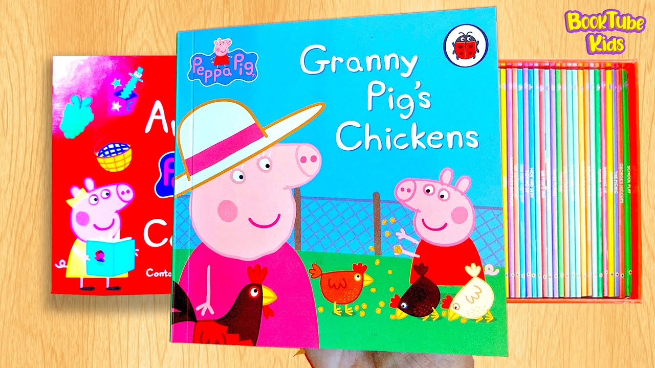 🐷PEPPA PIG : GRANNY PIG'S CHICKEN 42 | Kids Books Read Aloud