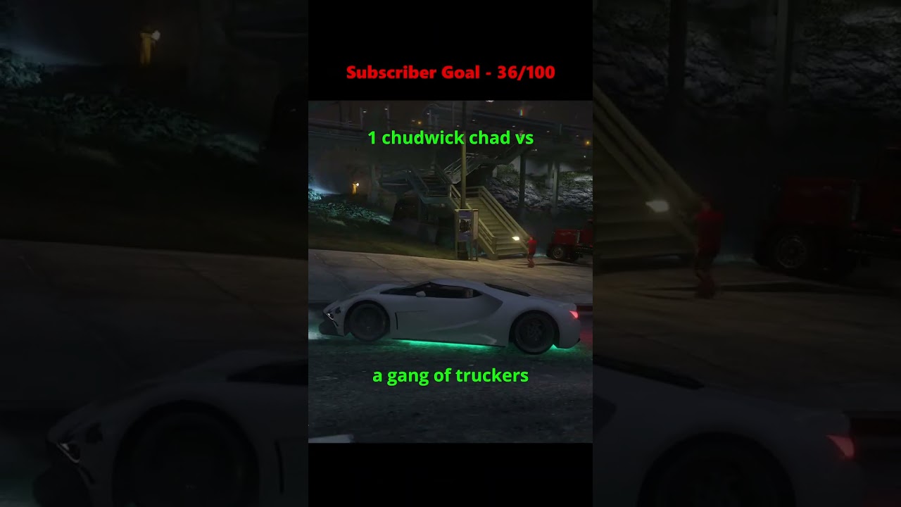 gta v war zone 1 chad vs 4 truckers 