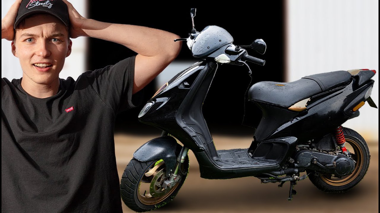 Fast komplett original, Scheunenfund! Piaggio NRG MC2 😱
