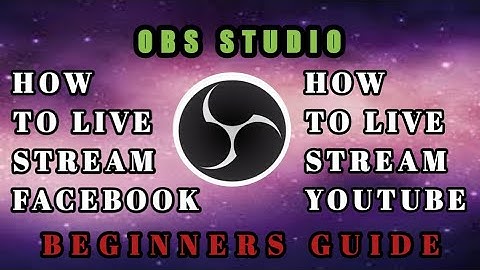 How OBS Live Stream to Facebook and Youtube(Tagalog Tutorial)