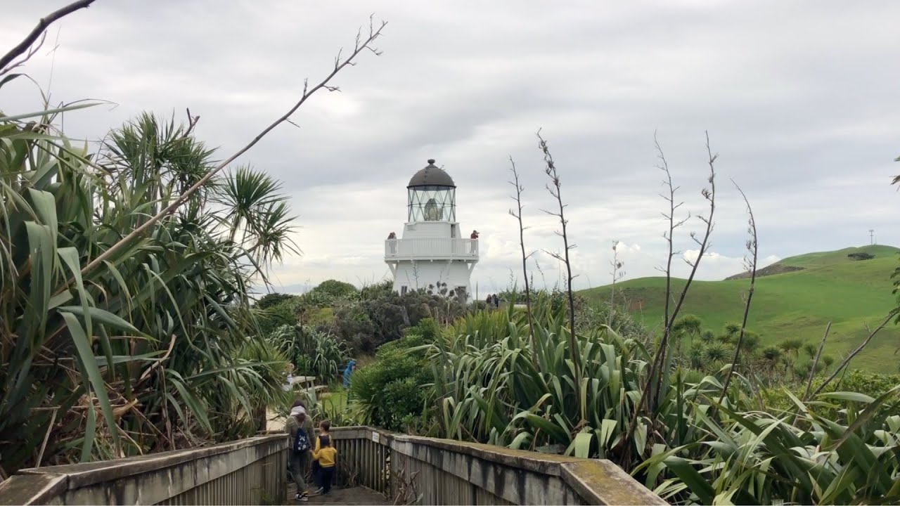 Manukau Heads Lighthouse and Kariotahi Beach YouTube
