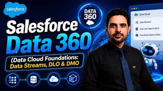 Data Streams, DLO & DMO in Data 360