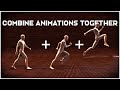 Combine multiple animations from mixamo with nla editor  blender  tutorial