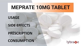 Meprate 10mg Tablet Uses And Side Effects 1 28 Mins Short Video Medicine 2019 Lybrate Youtube